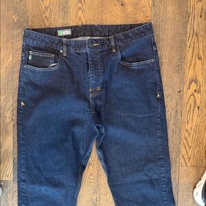 Stio Men's Dark Blue Jeans, size 36R